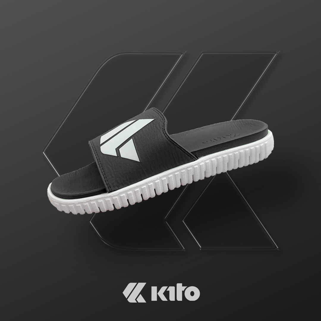 Kito Slippers For Men AH50m Black