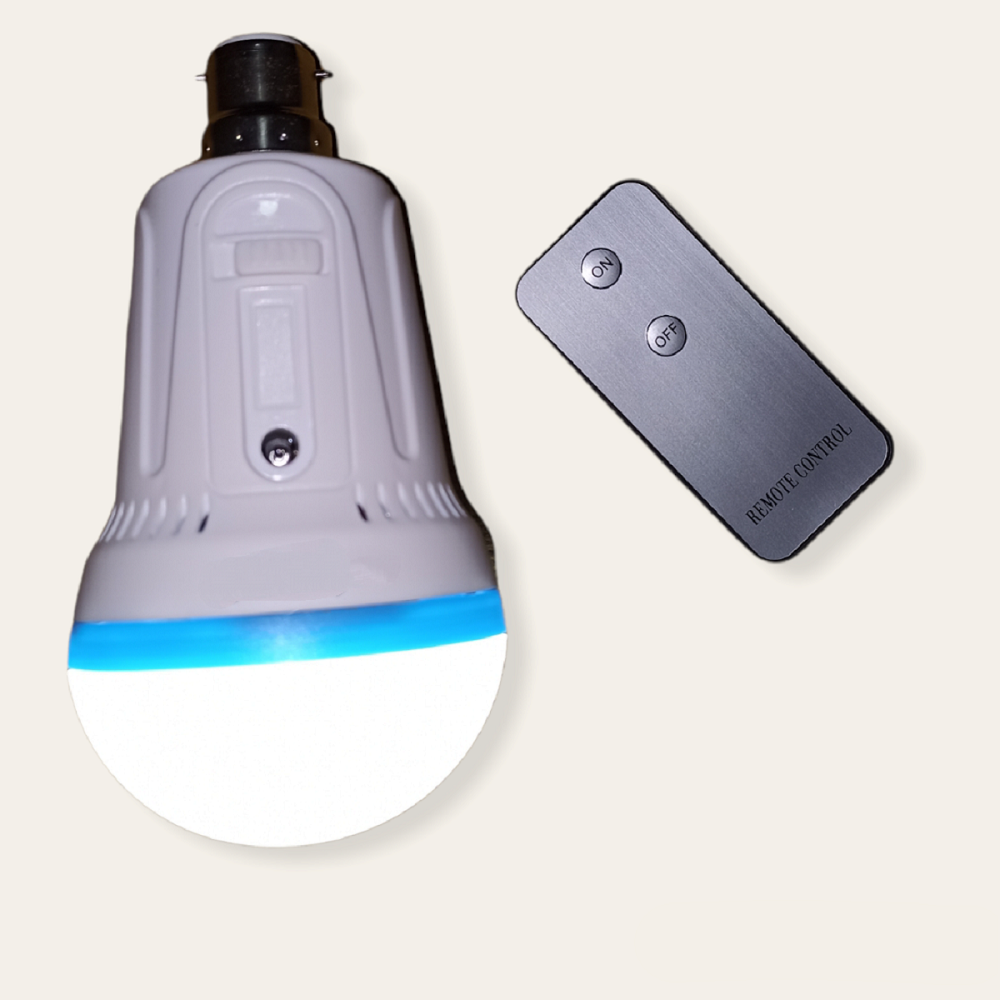 AC/DC Led Bulb Rechargeable With Remote Control