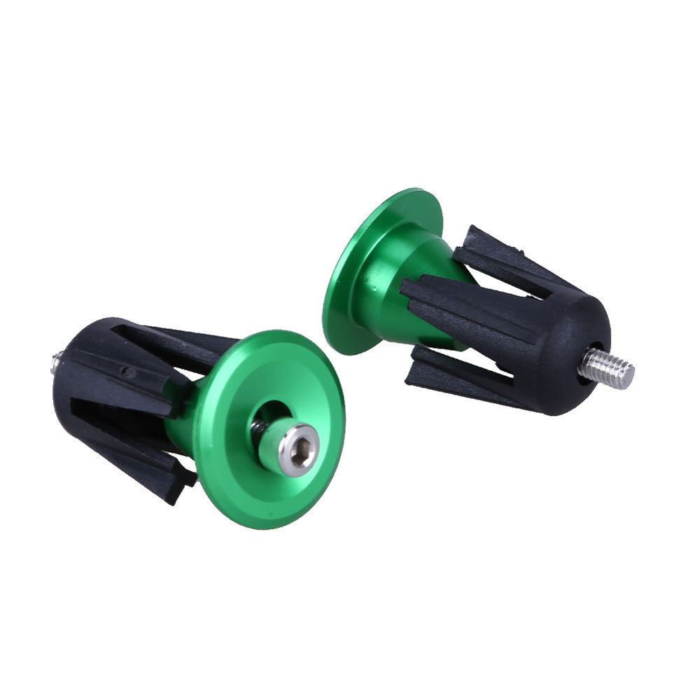 ZTTO One Pair Bicycle Handlebar End Plugs Handle Bar Caps Aluminum Alloy Handle Grip Bar End Stoppers Bicycle Parts