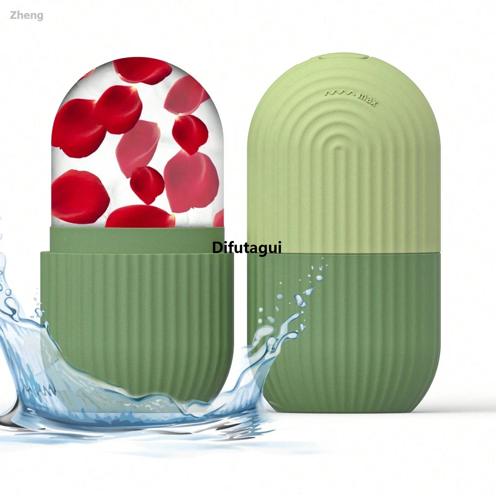 Difutagui Zheng Beauty massage, silicone ice roller, ice cubes, Fashion High Quality ice mold, puffy eyes, ice roller, shrink pores