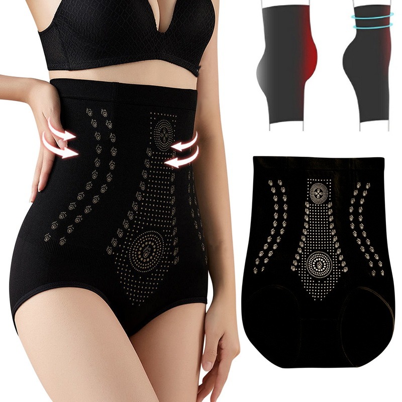 NEW 【Special offer】2023 Summer Ionstech Unique Fiber Restoration Shaper Negative Oxygen Ion Fat Burning Tummy Control Bodysuit Panties Body Shaper