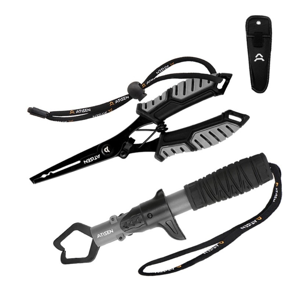 New Stainless Steel Multifunction Fishing Pliers Anti Seawater Multifunctional Fishing Split Ring Pliers Corrosion Preventive Cutthroat Fishing Pliers Outdoor Activities