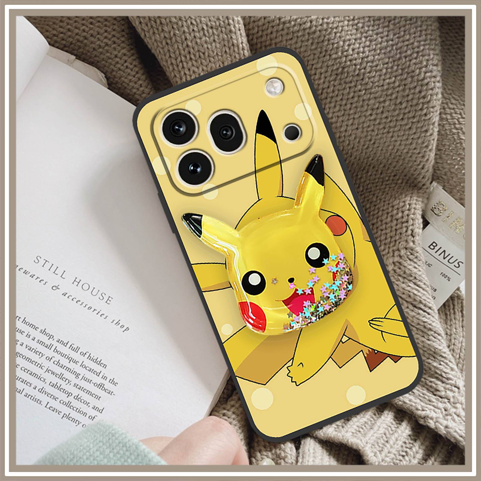 Back Cover Rotatable stand Phone Case For Honor600 Pro Fashion Design Waterproof Glisten Drift Sand Cute Silicone TPU