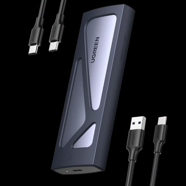 U_GREEN M.2 NVMe/M.2 SATA SSD Enclosure(10Gbps)