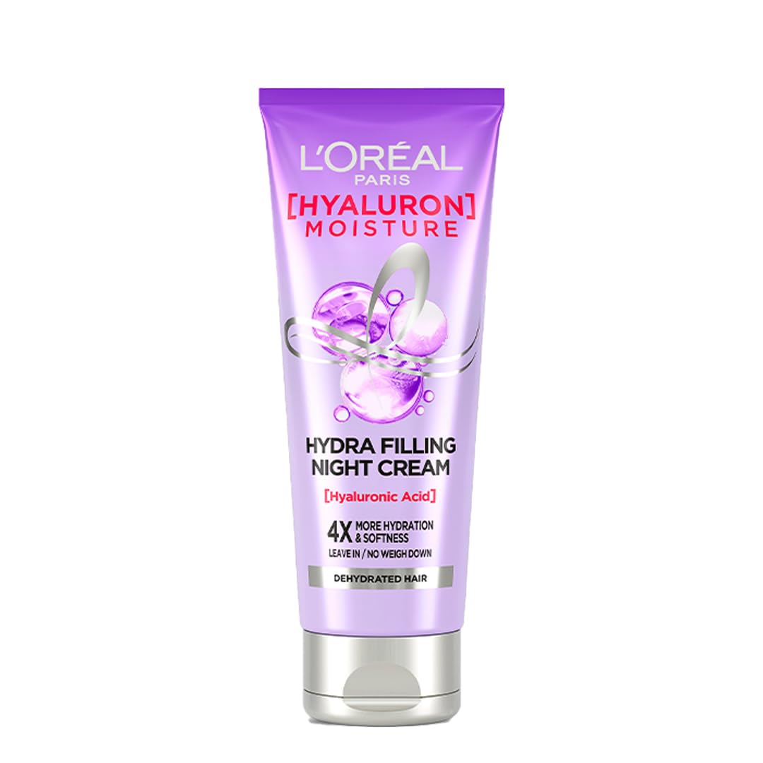 LOreal Paris Hyaluron Moisture Filling Night Cream With Hyaluronic Acid - 180ml