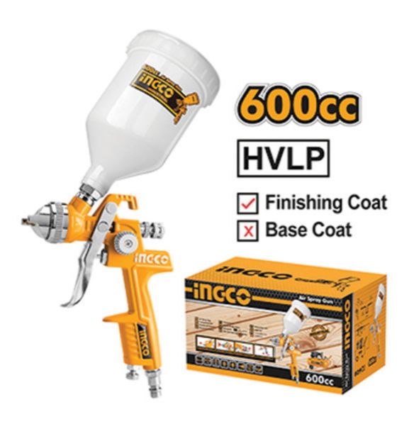 Ingco Air Spray Machine 600CC Finishing Coat (ASG1061)