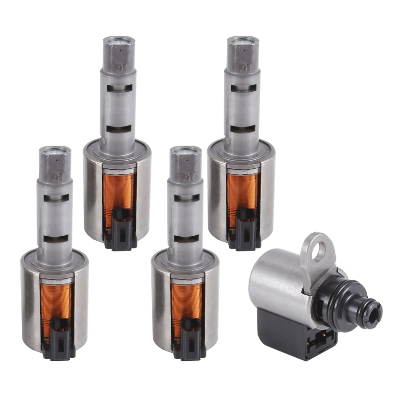 5Pcs RE0F11A JF015E CVT Transmission Solenoid Kit for Sentra Spark Swift 2012-2015