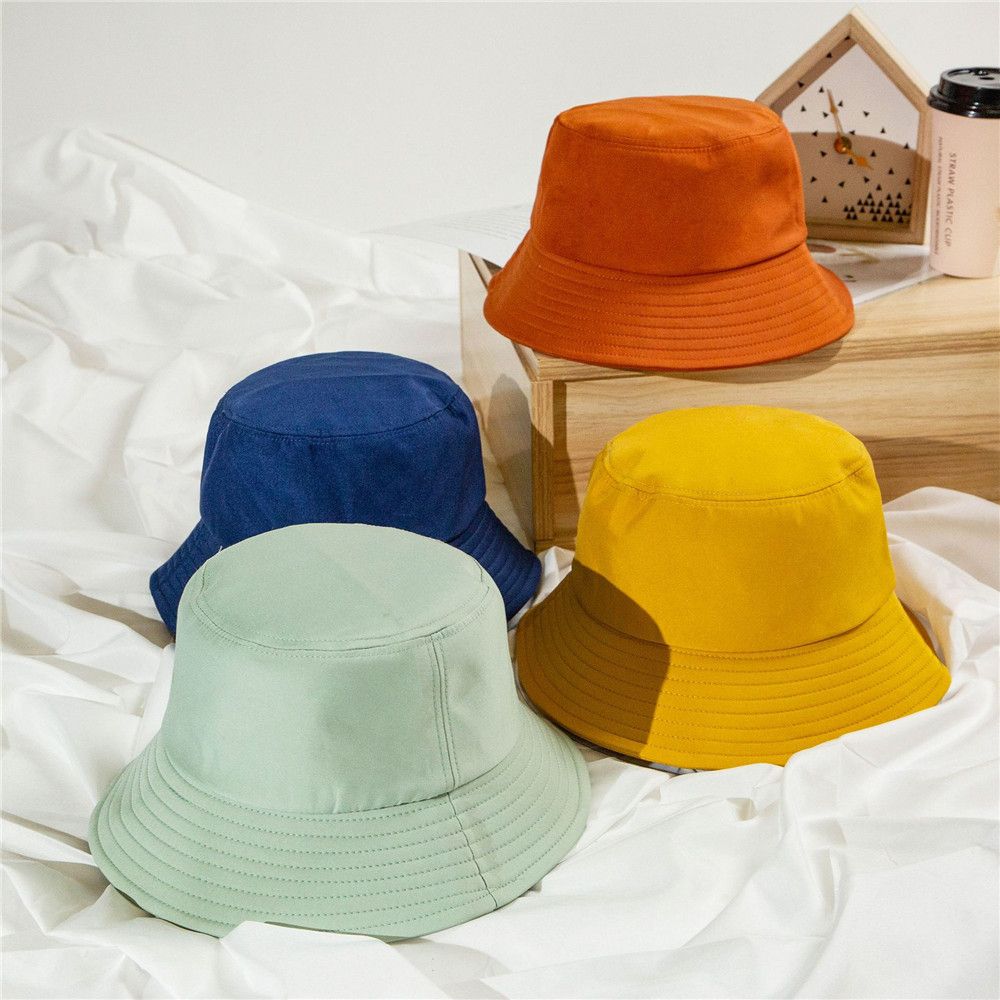 Spring Summer Panama Hat Anti-UV Foldable Beach Cap Sun Hat Fisherman Cap Bucket Hat