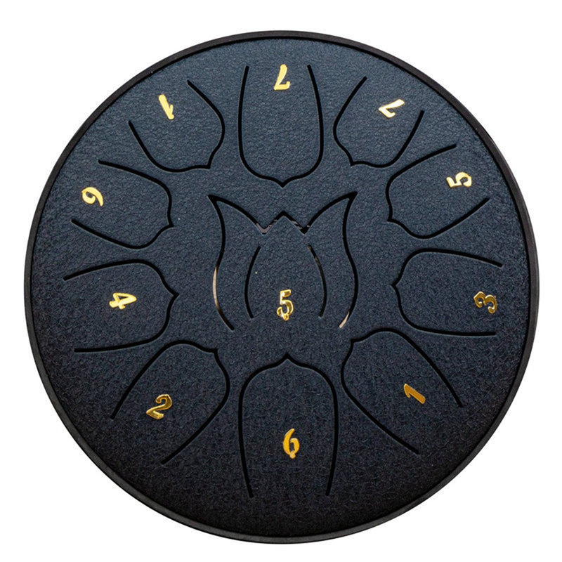 6-inch 11-tone rain drum outdoor garden rain drum,B