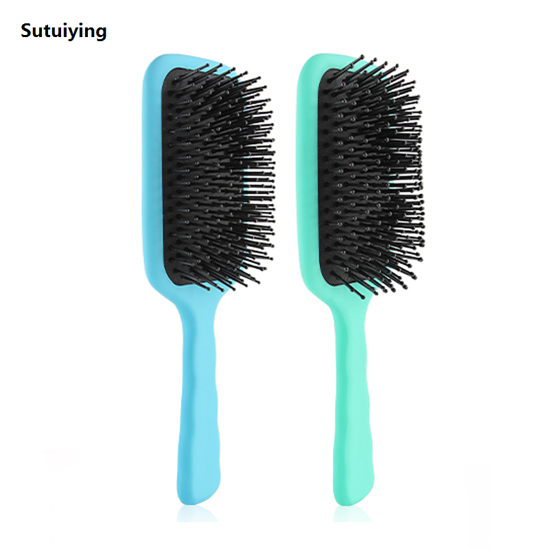 Sutuiying Air Cushion Comb Anti Static Wet Curling Plastic Brush Comfortable New style Massage Scalp Long Hair Comb Home Portable Salon Hair Tools