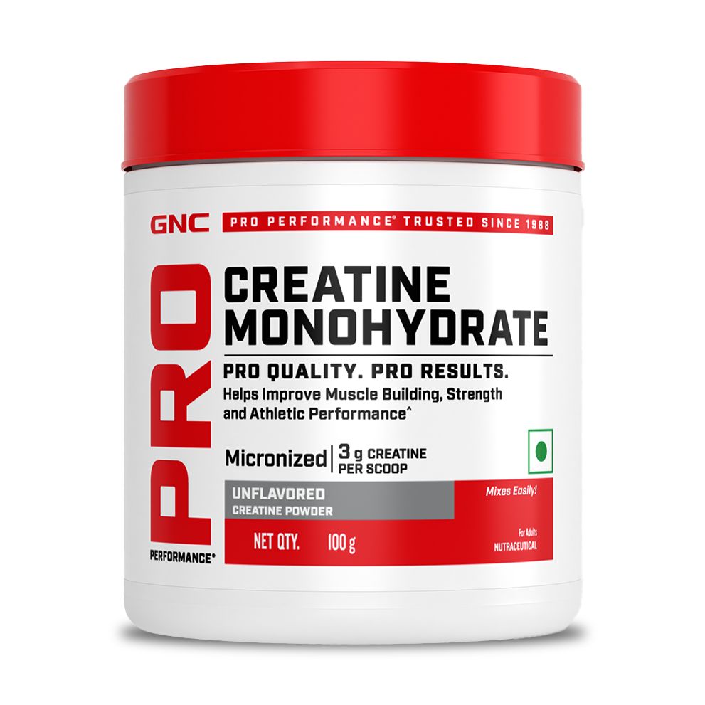 GNC Creatine Monohydrate 3000mg- 250g (80 Servings) With Micronized For Faster Absorption, Boost Energy, Muscle Volume & Performance
