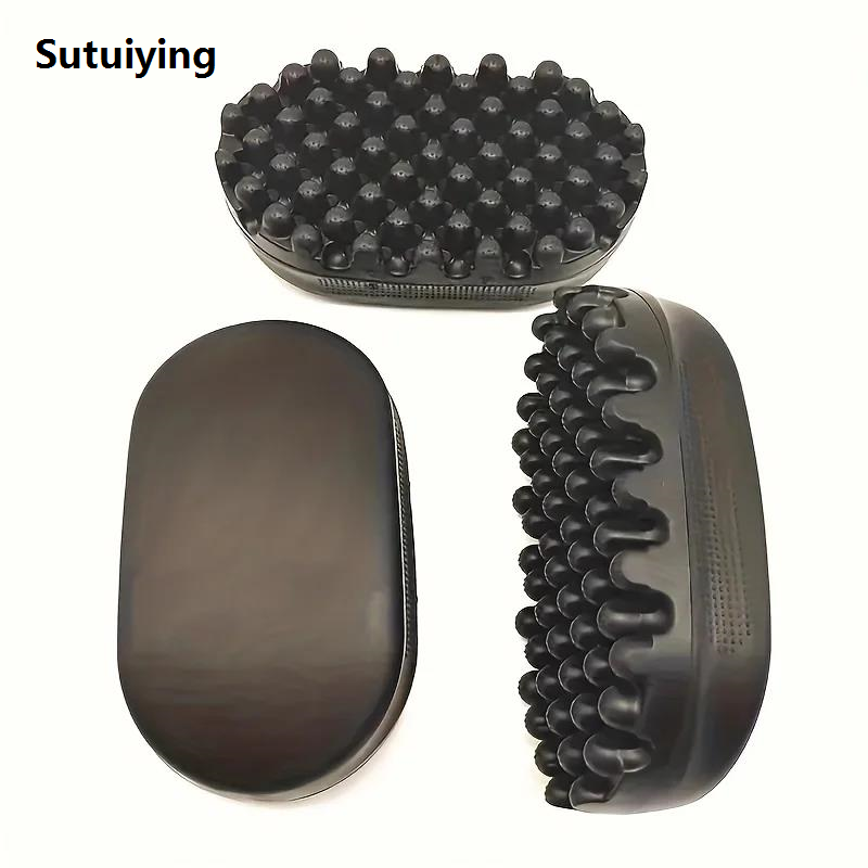 Sutuiying Silicone Magic Twist Hair Brush Portable Easy-Rinse Durable Unisex Bargain price Hair Comb for Normal Hair-Styling Accessory for Curly Hair