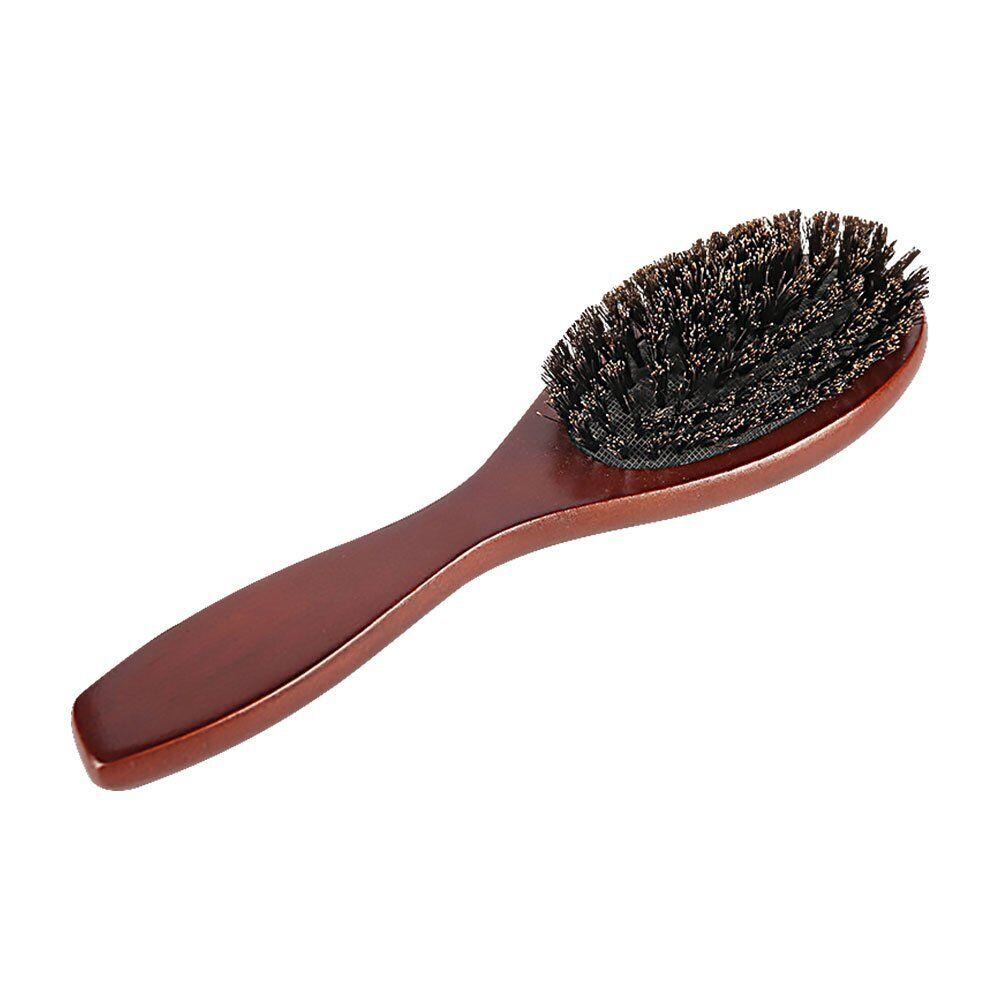 All salon beauty hair oval hair brushes natural beech hair brushes made handmade wooden handle brushes for care daily professional