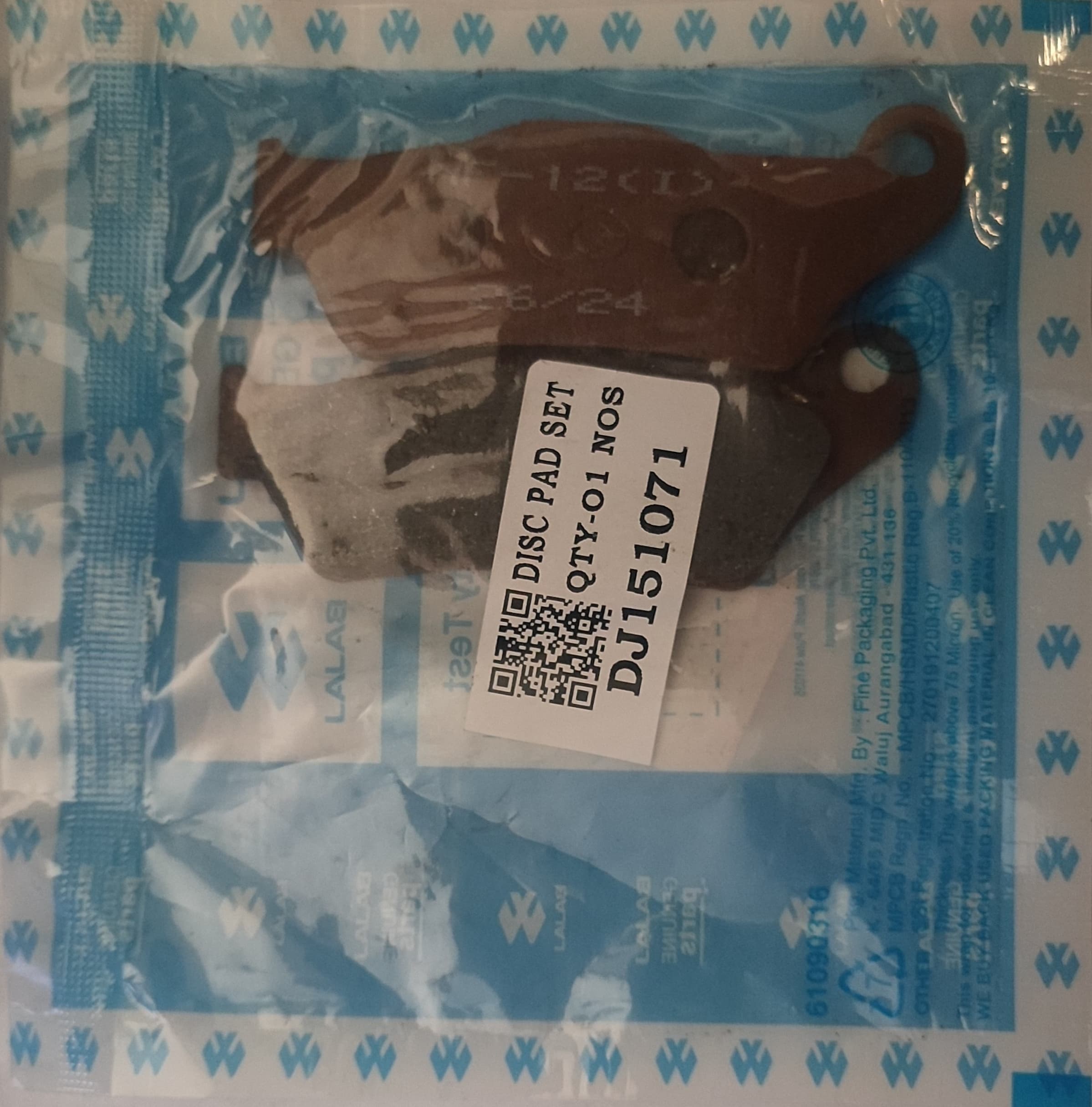 FRONT BRAKE PAD/ DISCPAD FOR BAJAJ BIKES