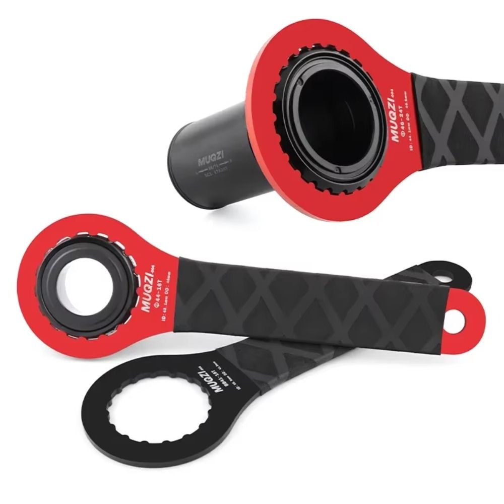 Remover Tool 39/41/44/46/49/52mm Wrench Alluminum Alloy Soft Grib Bottom Brackets Wrench Durable Lightweight Design Bottom Bracket Tool Bicycle