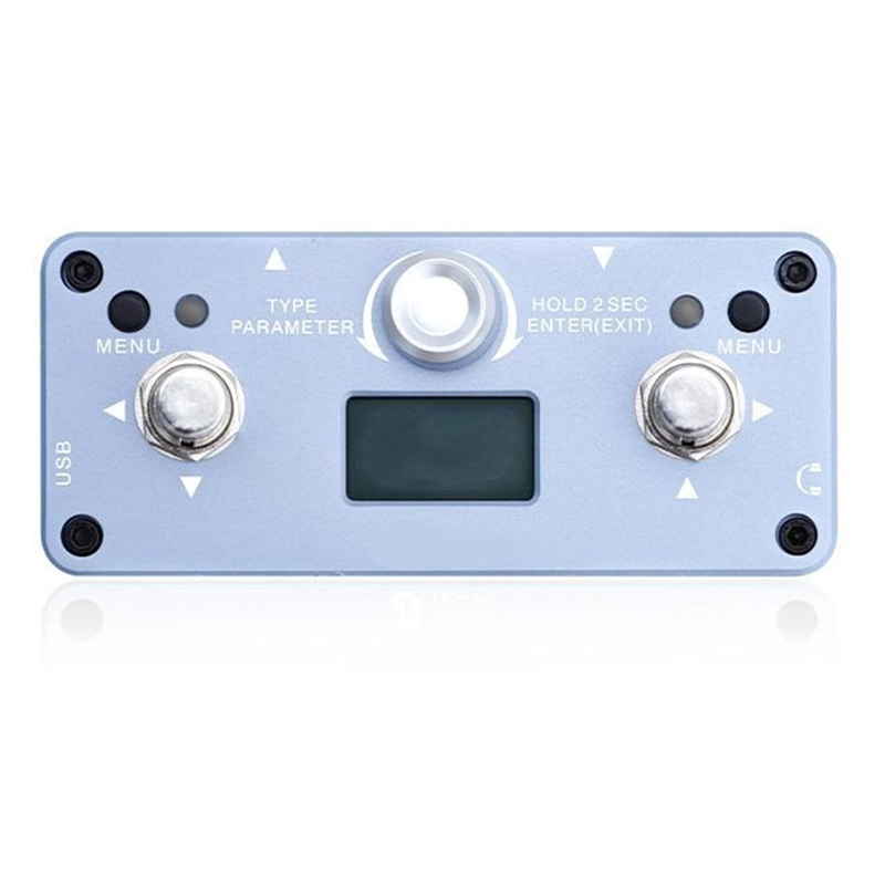 Guitar Accessories Effect Pedal 16 Modes Guitar Effect Pedal Effector Mini and Convenient BLUE