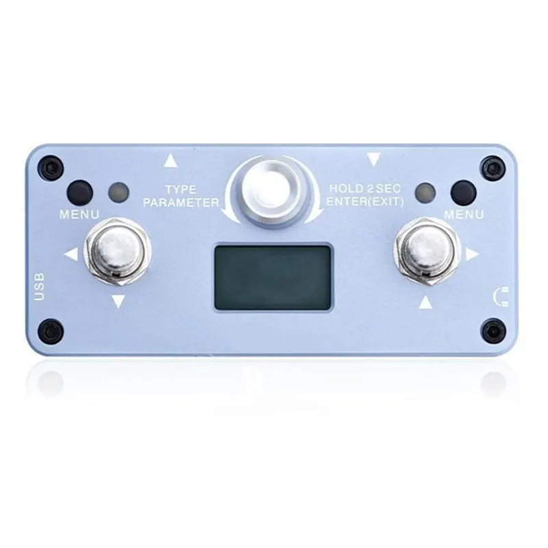 Guitar Accessories Effect Pedal 16 Modes Guitar Effect Pedal Effector Mini and Convenient BLUE - image 1