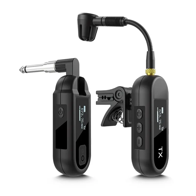 JAERBEE Saxophone Electric Guitar Electric Blowpipe Wireless Microphone Drum Piano Instrument Pickup Audio Transmission Sound