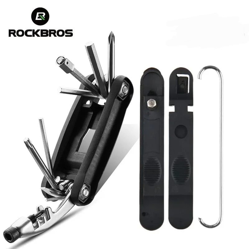 ROCKBROS GJ804C Multi Purpose Bicycle Repair 12 In 1 Repair Portable Multifunctional Tool For Mountain Bike