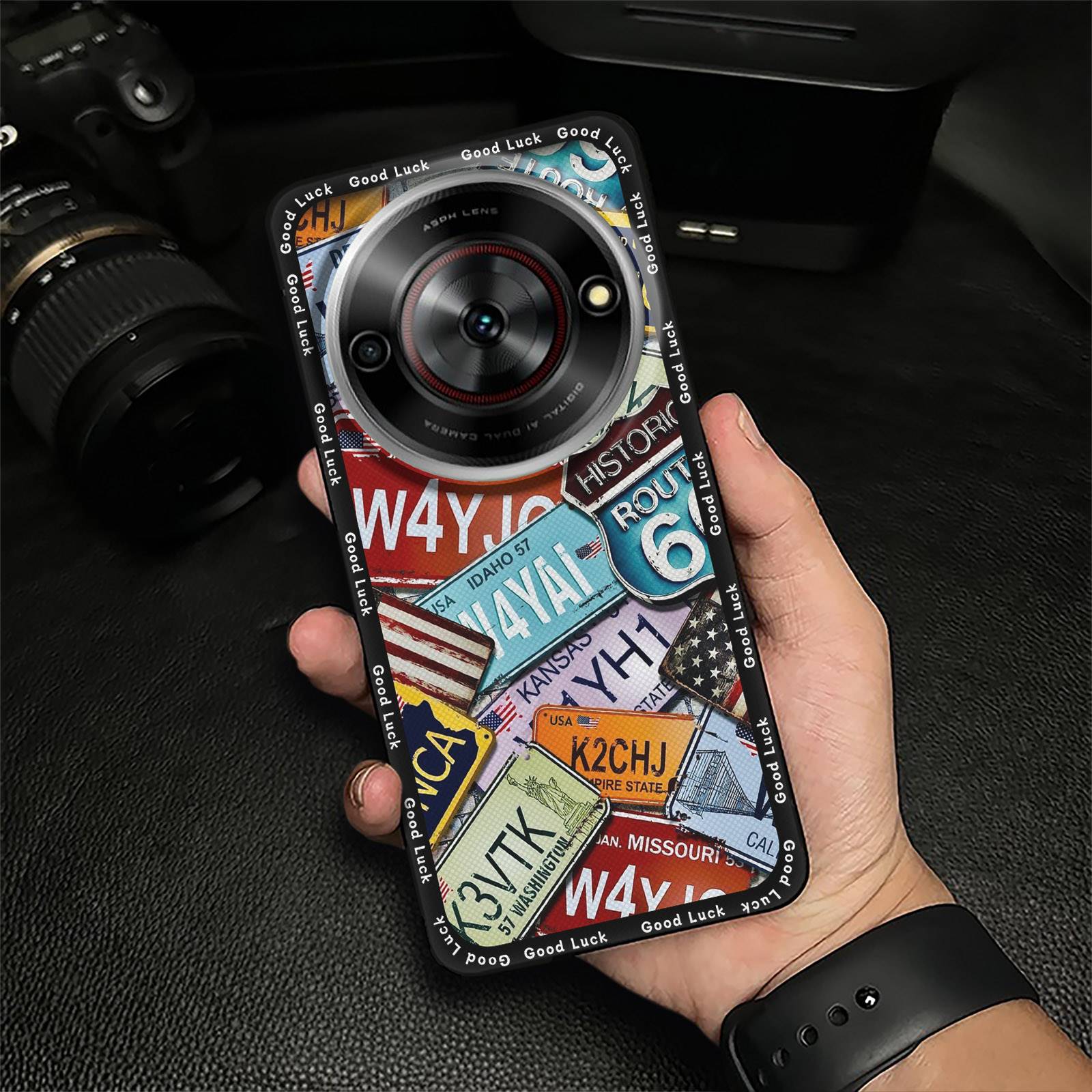 Cute protective Phone Case For ZTE Blade A75 5G/Nubia Focus 5G/Calf 5G Anti-dust Cover Cartoon Full wrap Shockproof TPU