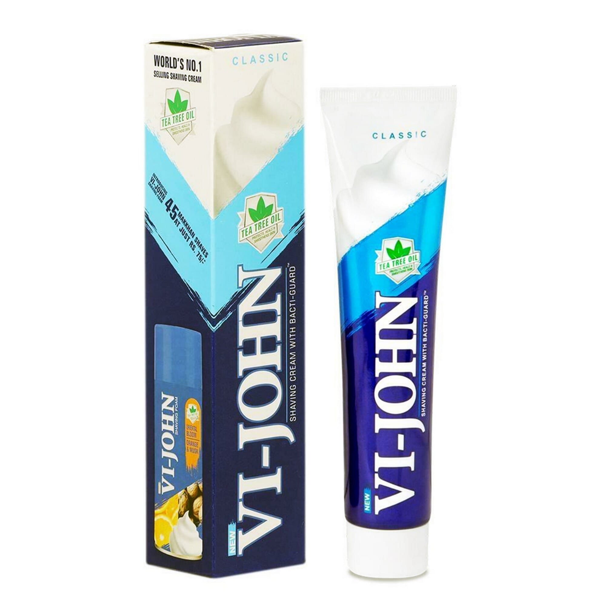 Vi John Classic Shaving Cream 125 gm