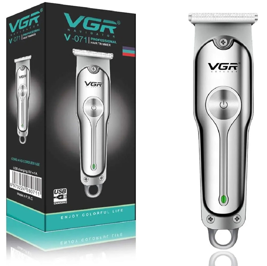 VGR 071 Professional Hair Trimmer Rechargeable For Men voyager mini shaver