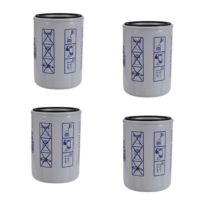 FORIDE 4X Engine Fuel Filter & Water Separator 3847644 3862228 3852413 3851218 for 2008-Current V6/V8