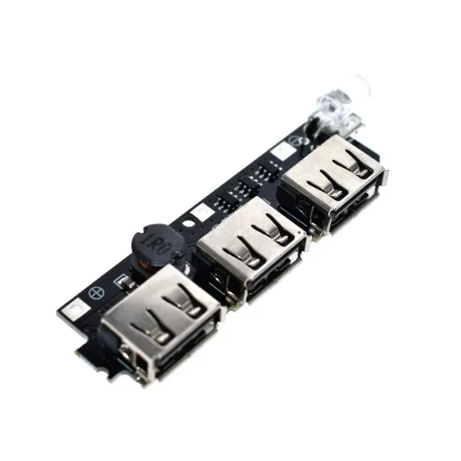 Power bank 1pcs of Micro USB 5V 2.1A Boost Converter (Fast Charging) Step-Up Power Module Lithium Battery Charging