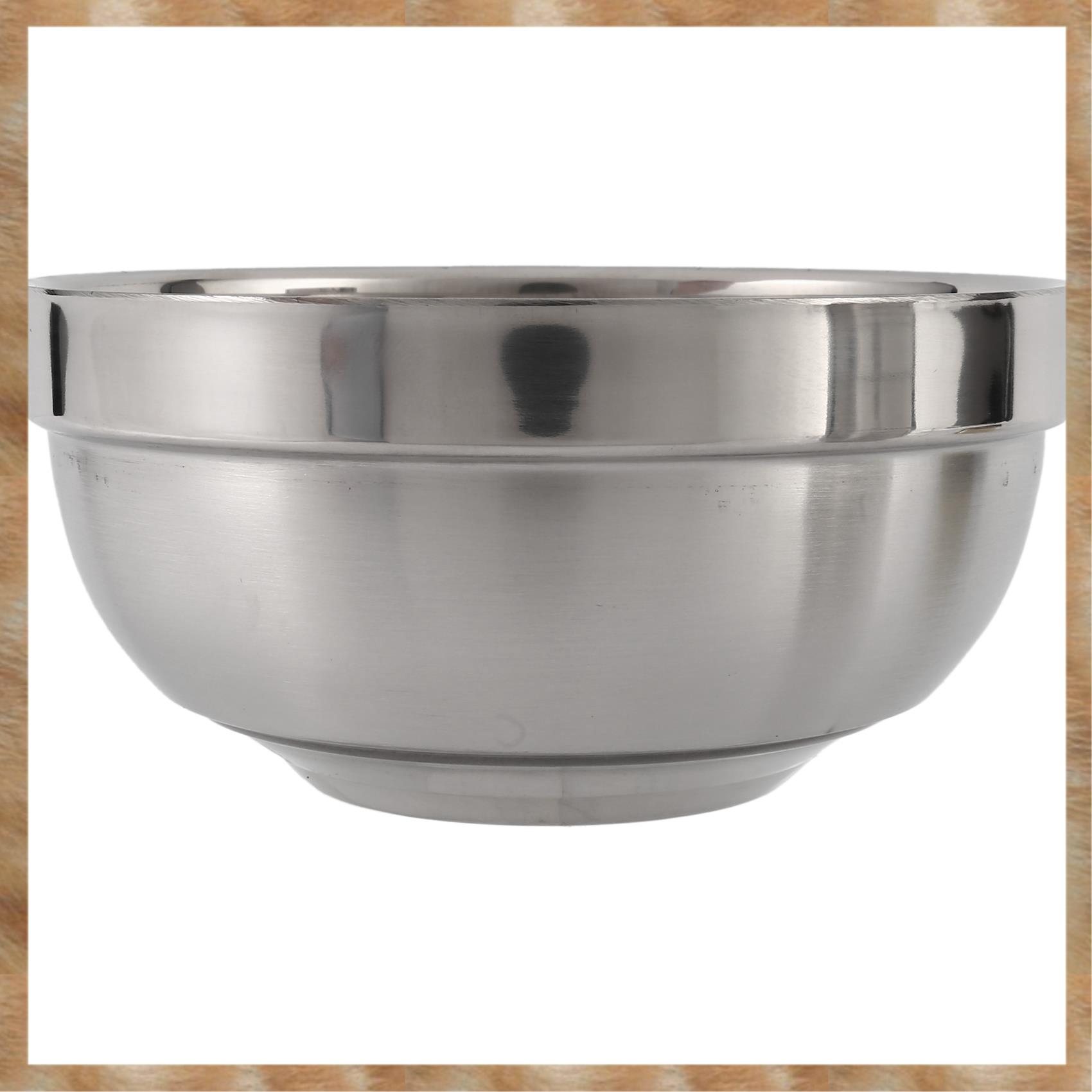 Kqueebee Stainless Steel Bowl,Stainless Steel Mixing Bowls 10 Pack Double Walled Insulated Metal Snack Nesting Bowl Set,4.7 inch