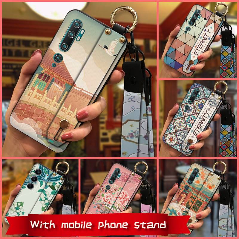 Protective Fashion Design Phone Case For Tecno Camon40 Pro 5G/CM7 Dirt-resistant Soft case Phone Holder Shockproof Ring