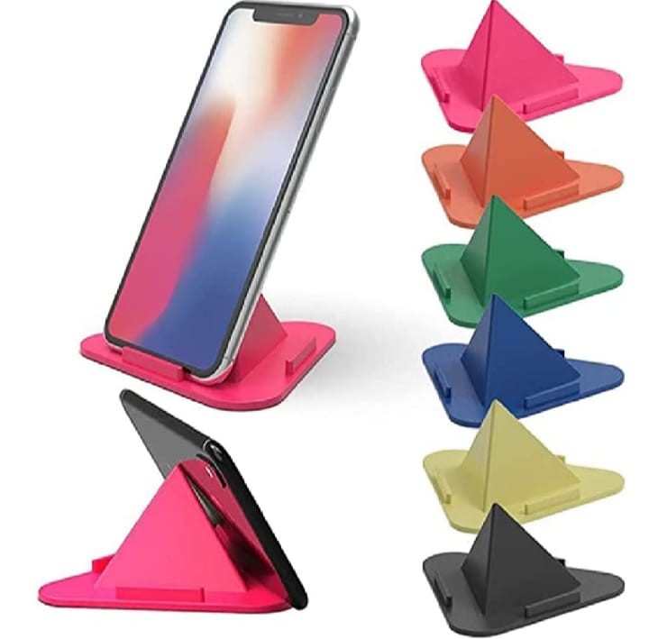 Universal Portable Three-Sided Triangle Desktop Stand