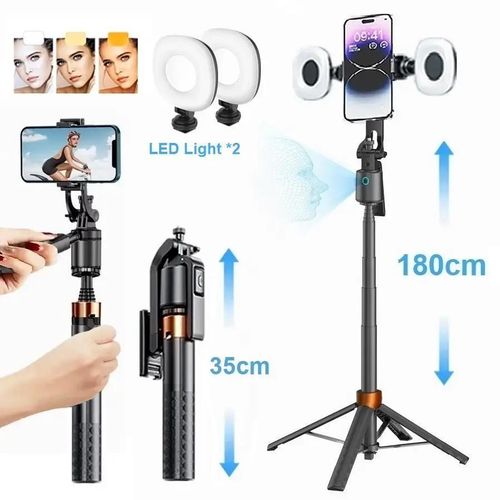 Q13 Intelligent AI Stabilizer & Selfie Stick - Auto Face Tracking Gimbal Tripod
