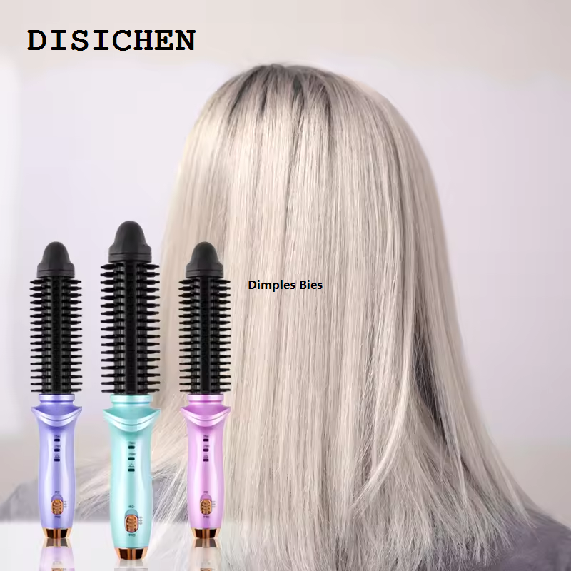 DISICHEN Comb curly hair, lazy hair care, mini portable curling iron, negative ion curling iron, electric