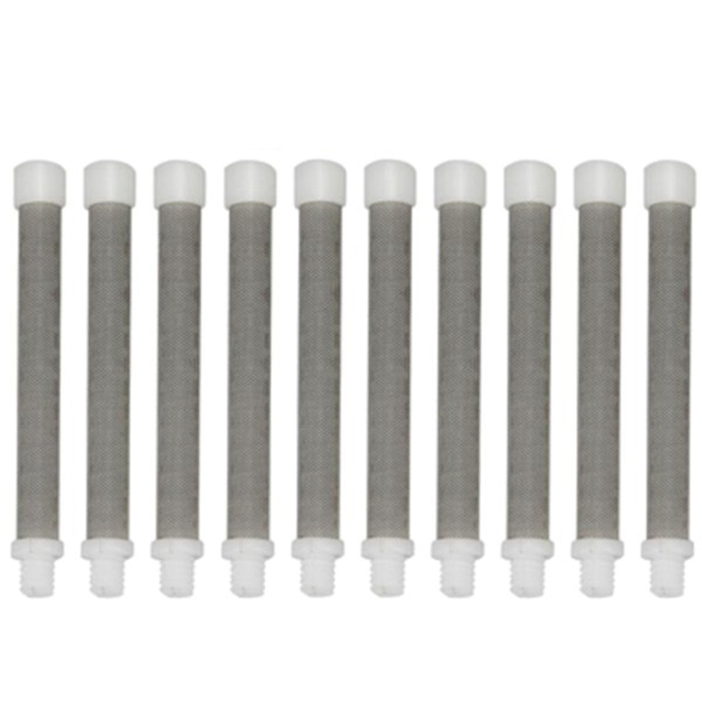 10Pc Airless Filter 60 Mesh Airless Filter 304 Stainless Steel for Airless Paint Corrosion Resistance