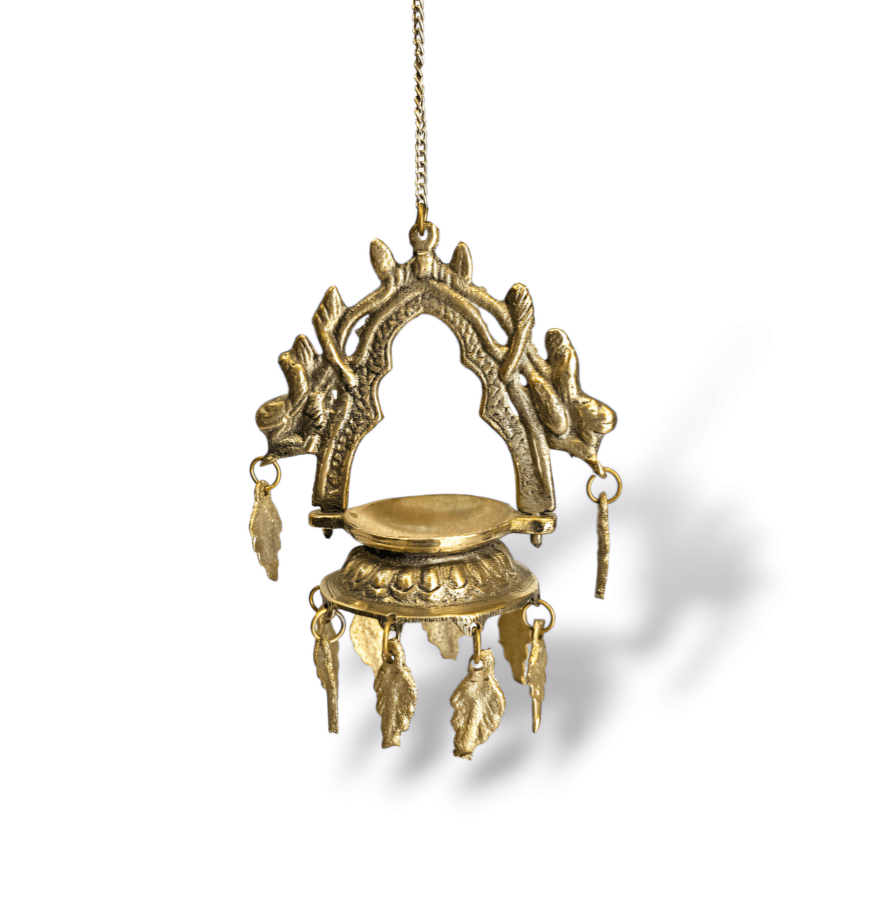 Brass Dalucha Small Nepali 7CM Hanging Panas Kasa Handicraft