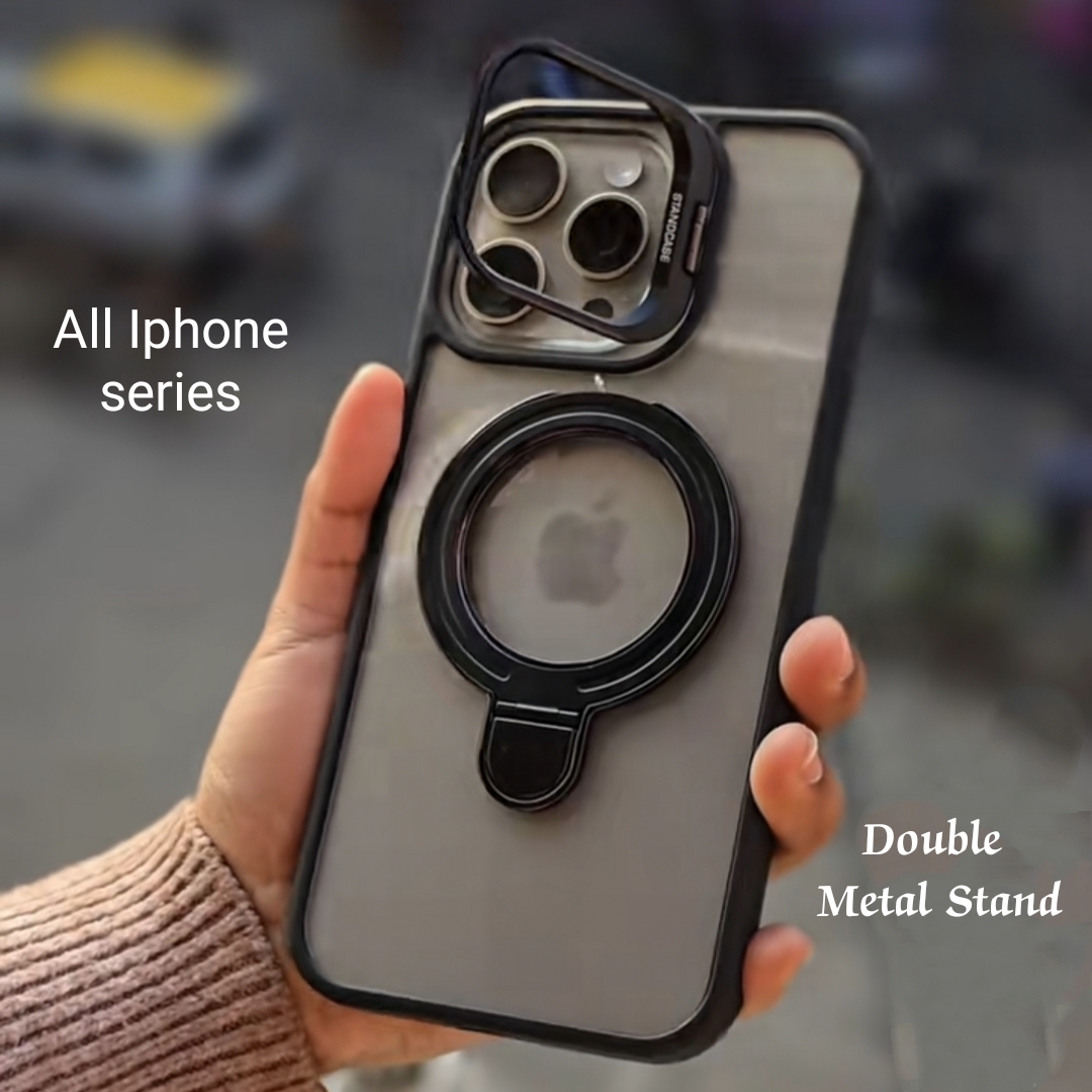 Little Fresh Blue Flower Puppy Graffiti Cover Compatible for IPhone Air 17 16 15 11 14 13 12 Pro Max 7Plus XR XS Max X 7 8 Plus SE Macron Plating Metal Lens Case