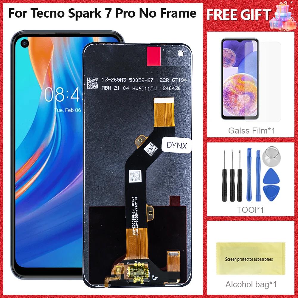 Clearance sale TFT LCD For Infinix Tecno Spark 7 Pro KF8 LCD Spark7 Pro Display Screen Touch Panel Digitizer For Tecno Spark 7Pro LCD Display