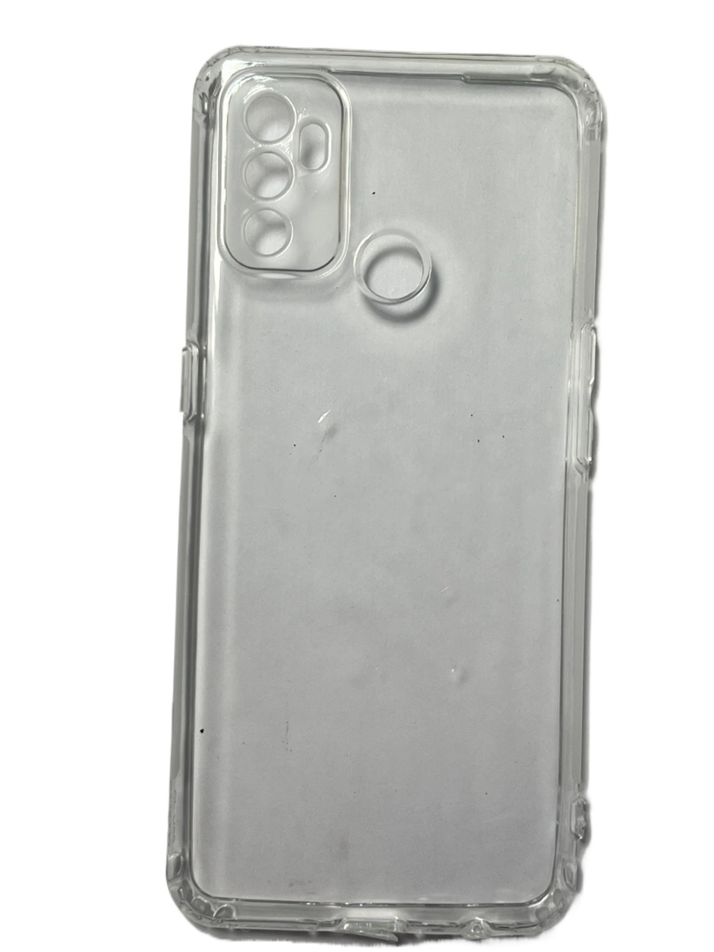 Oppo A53 Clear Transparent Shockproof Soft Tpu Cover Case