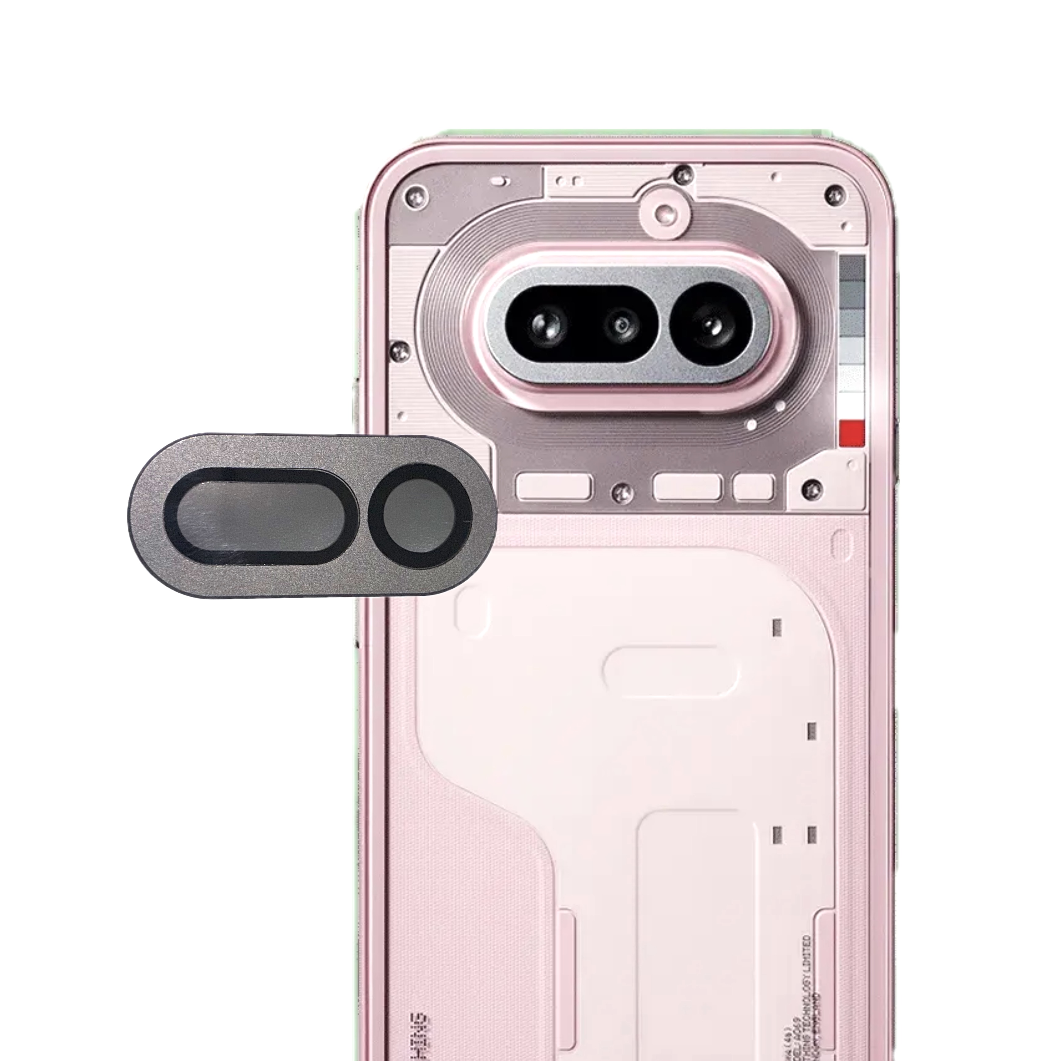 Nothing Phone 4A Metallic Ring Camera Protection Glass