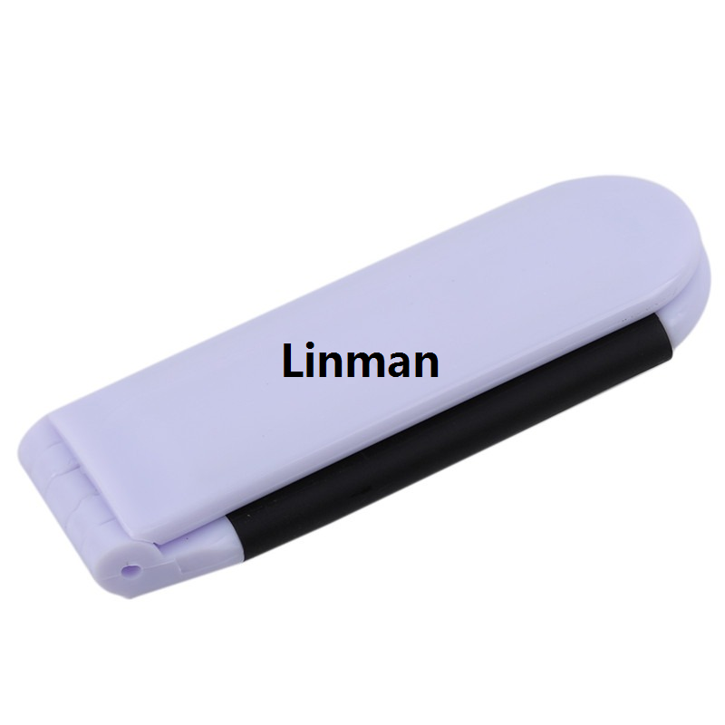 1pc High Temperature Resistant Plastic Injection Folding Mirror Comb Plastic Comb For Hairdressing Travel Portable Small Comb
