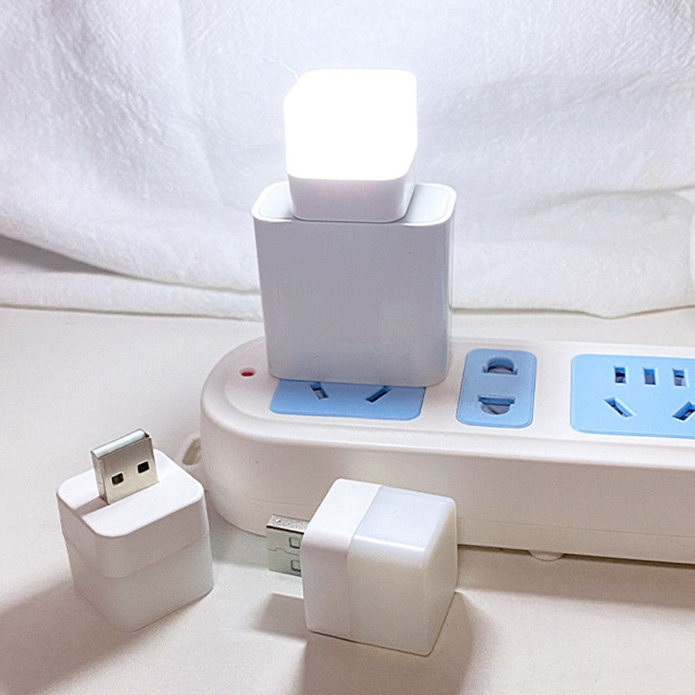 Small Computer Portable Reading LED Night Light USB Plug Lamp Mobile Power Charging