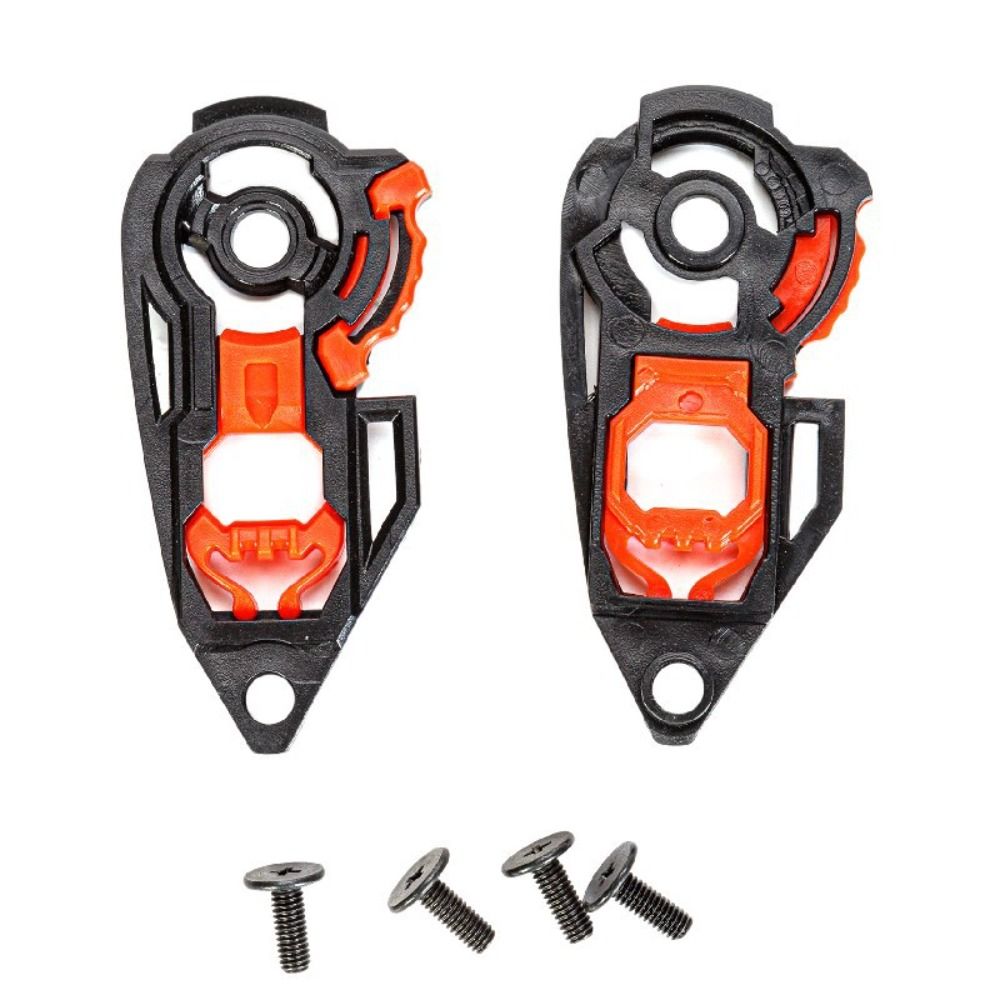 Mechanism Nose Protector Helmet Visor Base Lock PC Pair Capacete Shield Lock Durable with Screw Gear Base Plates for K1 K3SV K5 Riding
