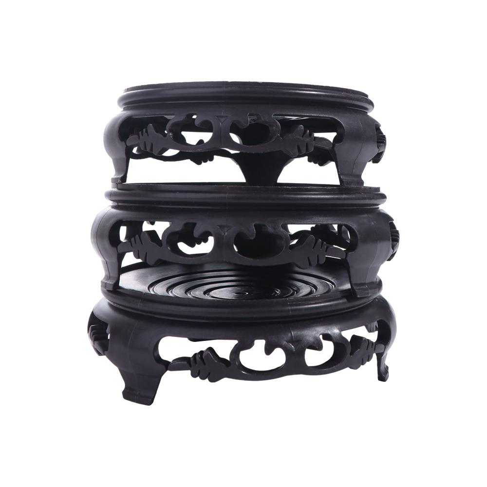 Durable Plastic Flowerpot Base Thickened Antiqued Flowerpot Tray Not Easily Deformed Resistant To Corrosion Flowerpot Mat Garden