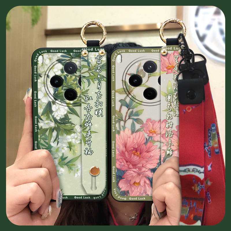Ring Kickstand Phone Case For VIVO Y500 Pro China Wristband For Mom Soft case Dirt-resistant Shockproof Silicone Durable