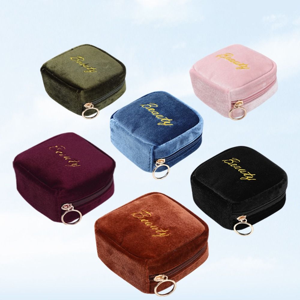 High Quality Mini Cosmetic Bag Fall prevention Lint Period Kit Portable Durable Hand Bag