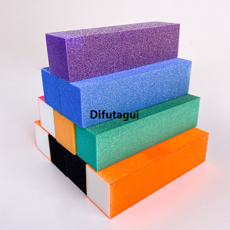Difutagui Nail Buffing Sanding Files Block 10pcs Set Pedicure Professional Portable Mini Tools for Manicure Lime Gel Files for Nails Small Buffers