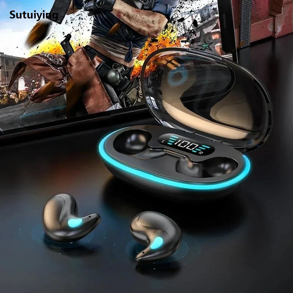 Sutuiying NEW X55 TWS Wireless Bluetooth Earbuds headset Waterproof Earphones Profesional Mini earpiece TWS Stereo Headphones for phone xiaomi iphone