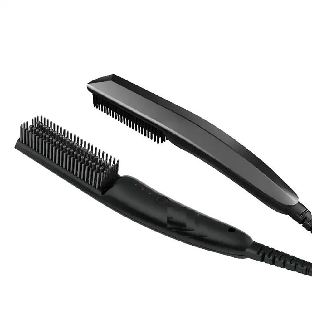 Beard Hot Comb, Cordless Heated Beard Brush, Portable Ionic Mini Hair Straightener for Men