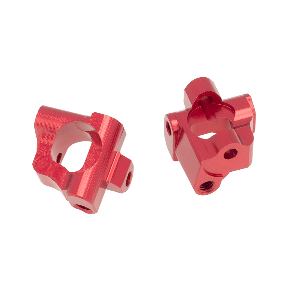 2Pcs Metal Front Caster Block C- for 1/18 Mini-T 2.0 2WD Stadium RC Truck Car Upgrade Parts,2