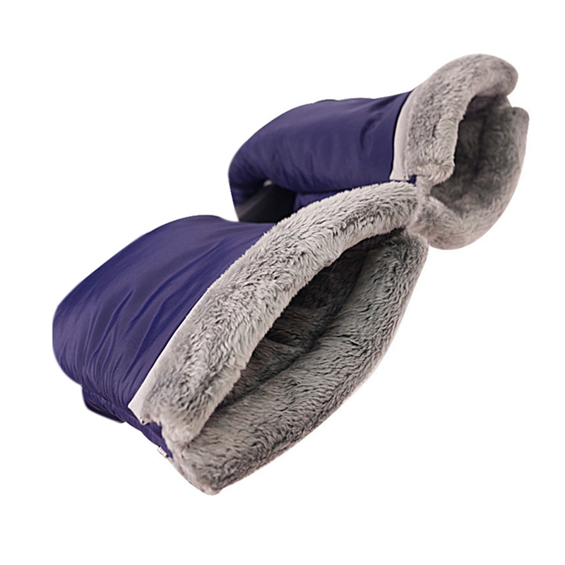 ARELENE Baby Stroller Gloves,Wind-Proof and Frost-Resistantfluff Lining Gloves, Suitable for Baby Strollers, Carts and Bicycles